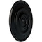 Ekena Millwork Traditional Reece Ceiling Medallion (Fits Canopies up to 5 7/8"), 24 3/8"OD x 1 1/8"P, Black Pearl CM24REBPS - alternate 3